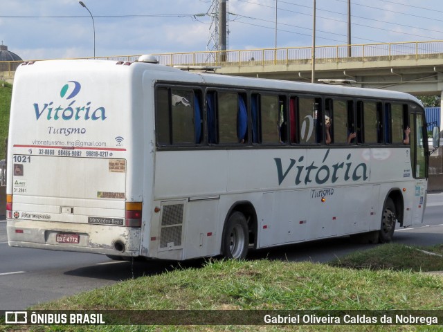 Vitória Turismo 1021 na cidade de Aparecida, São Paulo, Brasil, por Gabriel Oliveira Caldas da Nobrega. Número da foto: #13238776.