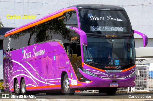 N Tur - Neuza Turismo 2040 na cidade de Goiânia, Goiás, Brasil, por Carlos Júnior. Número da foto: #13240226.