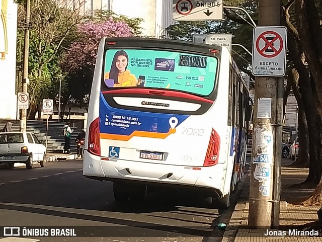 Rápido D´Oeste 7022 na cidade de Ribeirão Preto, São Paulo, Brasil, por Jonas Miranda. Número da foto: #13238434.