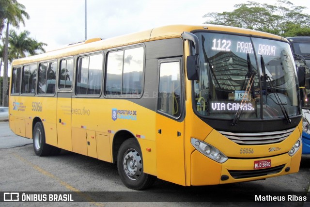 Transol Transportes Coletivos 55056 na cidade de Florianópolis, Santa Catarina, Brasil, por Matheus Ribas. Número da foto: #13240424.
