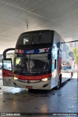 UTIL - União Transporte Interestadual de Luxo 13908 na cidade de Pouso Alegre, Minas Gerais, Brasil, por João Vitor Almeida de Moura. Número da foto: #:id.