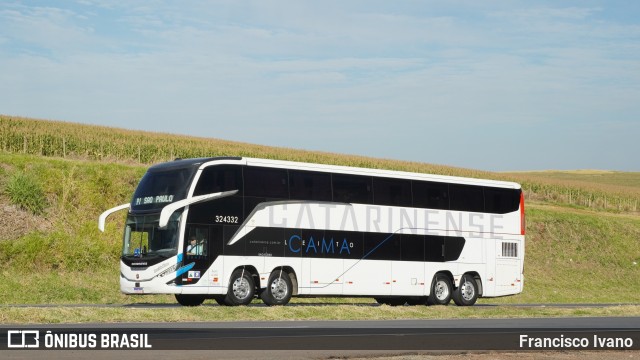 Auto Viação Catarinense 324332 na cidade de Ourinhos, São Paulo, Brasil, por Francisco Ivano. Número da foto: #13243711.
