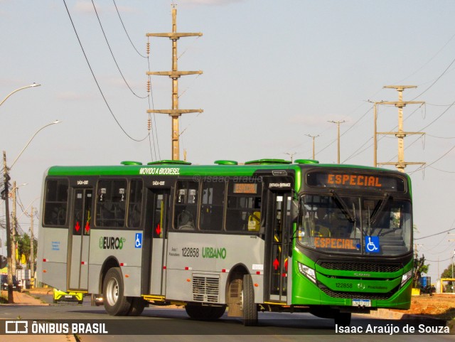 Viação Piracicabana Distrito Federal 122858 na cidade de Taguatinga, Distrito Federal, Brasil, por Isaac Araújo de Souza. Número da foto: #13243684.