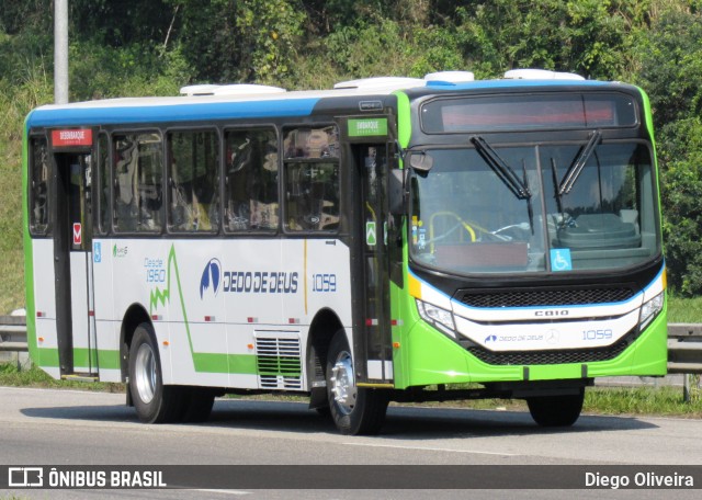 Viação Dedo de Deus 1059 na cidade de Guapimirim, Rio de Janeiro, Brasil, por Diego Oliveira. Número da foto: #13243073.