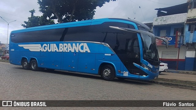 Viação Águia Branca 33100 na cidade de Cruz das Almas, Bahia, Brasil, por Flávio  Santos. Número da foto: #13241111.