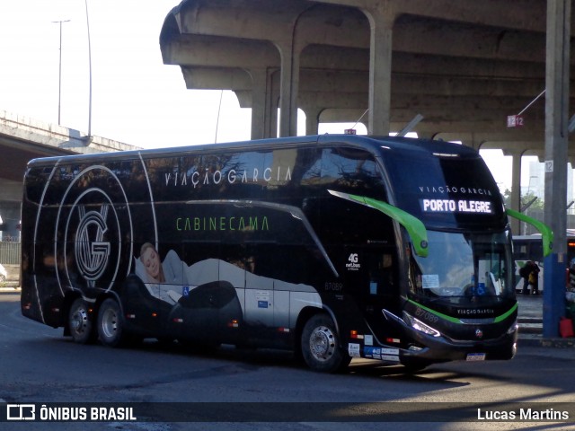 Viação Garcia 87089 na cidade de Porto Alegre, Rio Grande do Sul, Brasil, por Lucas Martins. Número da foto: #13241598.