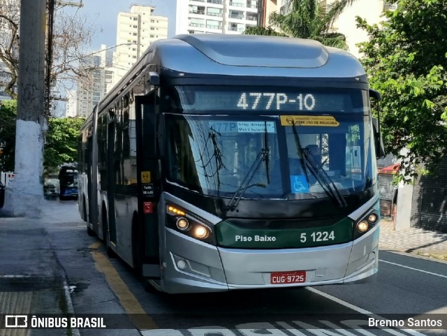 Via Sudeste Transportes S.A. 5 1224 na cidade de São Paulo, São Paulo, Brasil, por Brenno Santos. Número da foto: #13242526.