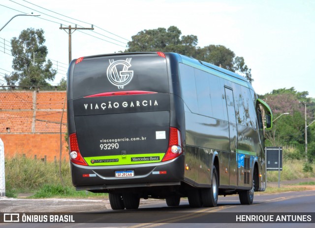 Viação Garcia 93290 na cidade de Inajá, Paraná, Brasil, por HENRIQUE ANTUNES. Número da foto: #13242384.