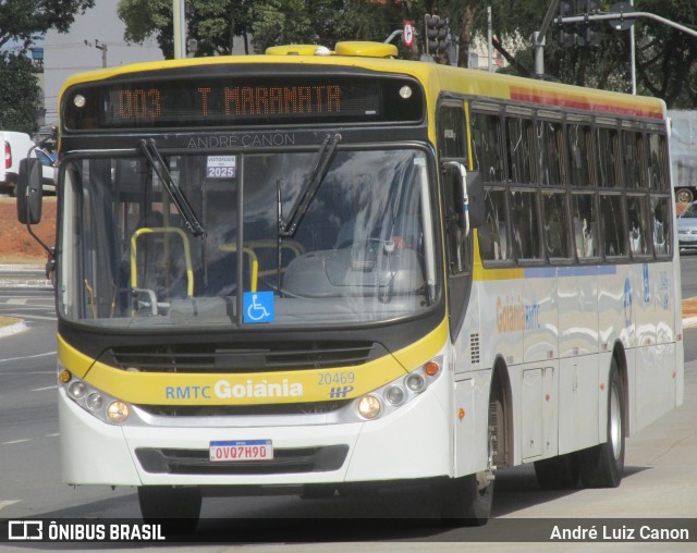 HP Transportes Coletivos 20469 na cidade de Goiânia, Goiás, Brasil, por André Luiz Canon. Número da foto: #13243554.