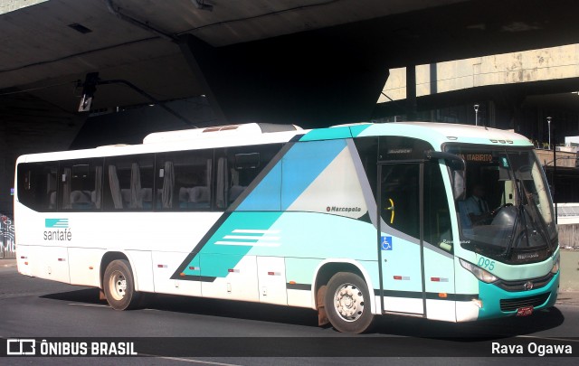 Santa Fé Transportes 095 na cidade de Belo Horizonte, Minas Gerais, Brasil, por Rava Ogawa. Número da foto: #13242541.
