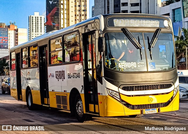 Belém Rio Transportes BD-87240 na cidade de Belém, Pará, Brasil, por Matheus Rodrigues. Número da foto: #13241947.