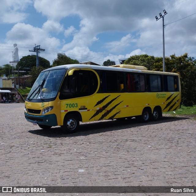 RS Transporte e Turismo 7003 na cidade de Juazeiro do Norte, Ceará, Brasil, por Ruan Silva. Número da foto: #13243611.