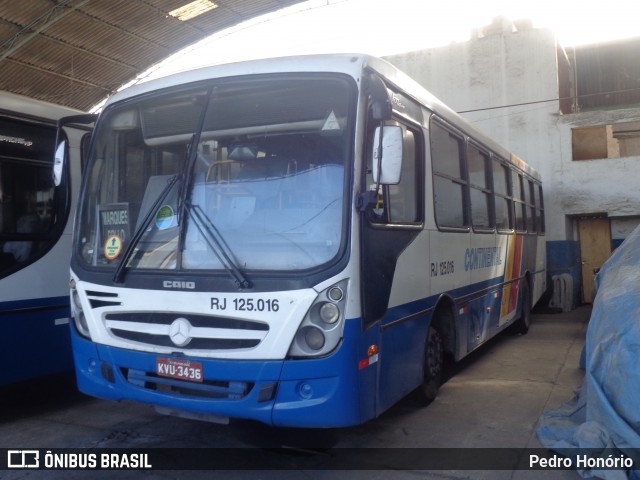 Empresa de Transportes Continental RJ 125.016 na cidade de Belford Roxo, Rio de Janeiro, Brasil, por Pedro Honório. Número da foto: #13241416.