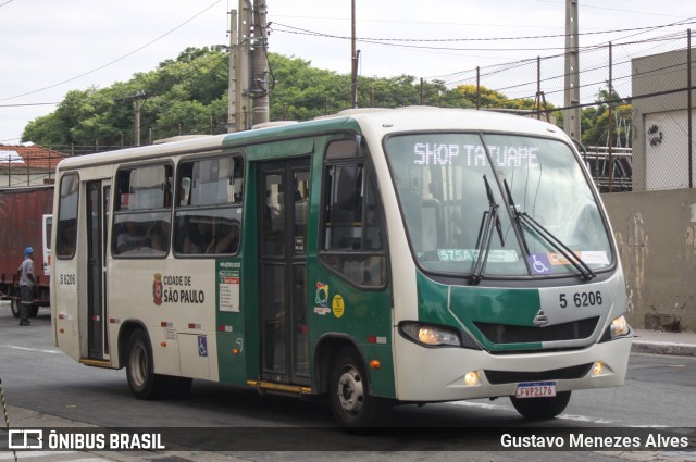 Transunião Transportes 5 6206 na cidade de São Paulo, São Paulo, Brasil, por Gustavo Menezes Alves. Número da foto: #13242282.