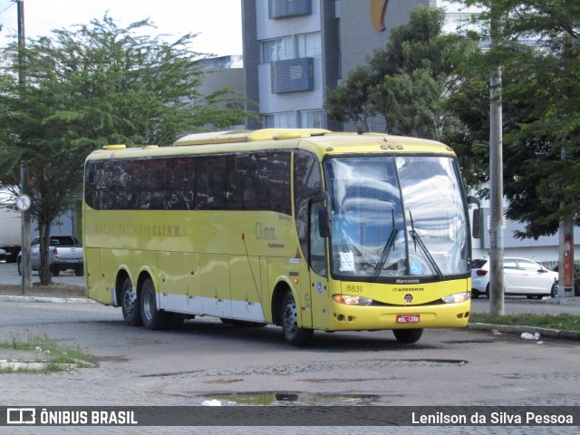 Viação Itapemirim 8831 na cidade de Caruaru, Pernambuco, Brasil, por Lenilson da Silva Pessoa. Número da foto: #13241938.