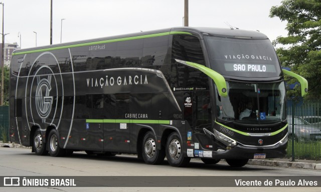 Viação Garcia 98040 na cidade de São Paulo, São Paulo, Brasil, por Vicente de Paulo Alves. Número da foto: #13241557.