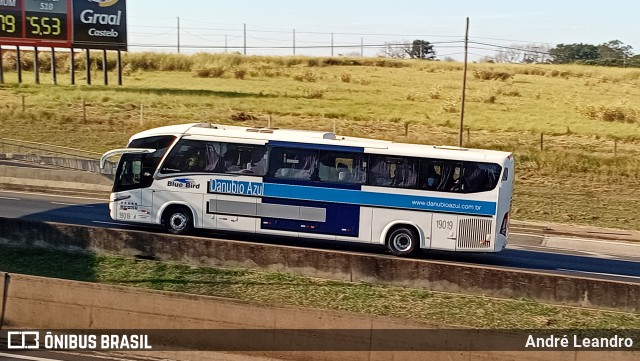 VIDA - Viação Danúbio Azul 19019 na cidade de Limeira, São Paulo, Brasil, por André Leandro. Número da foto: #13241537.