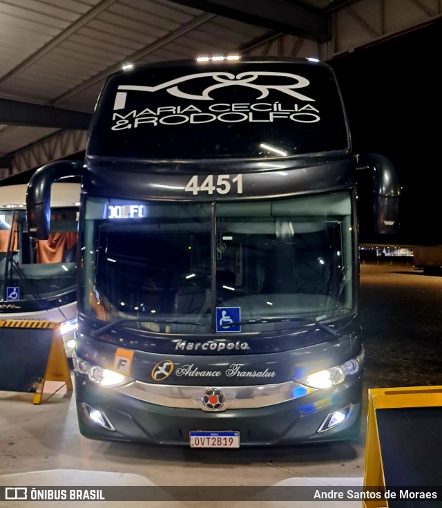 Advance Transatur 4451 na cidade de Estiva, Minas Gerais, Brasil, por Andre Santos de Moraes. Número da foto: #13242725.