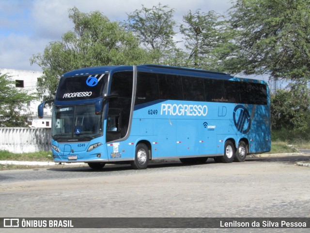 Auto Viação Progresso 6249 na cidade de Caruaru, Pernambuco, Brasil, por Lenilson da Silva Pessoa. Número da foto: #13242694.