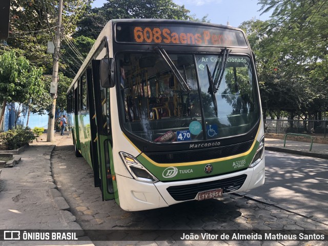 Tijuquinha - Auto Viação Tijuca A50188 na cidade de Rio de Janeiro, Rio de Janeiro, Brasil, por João Vitor de Almeida Matheus Santos. Número da foto: #13241921.