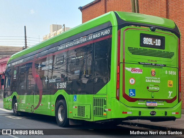 Auto Viação Transcap >> Auto Bless Transportes 8 5850 na cidade de São Paulo, São Paulo, Brasil, por Matheus Neri dos Santos. Número da foto: #13241788.