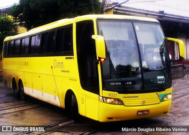 Viação Itapemirim 9037 na cidade de Rio de Janeiro, Rio de Janeiro, Brasil, por Márcio Douglas Ribeiro Venino. Número da foto: #13242622.