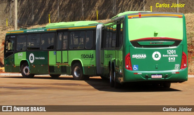 Metrobus 1201 na cidade de Goiânia, Goiás, Brasil, por Carlos Júnior. Número da foto: #13243274.