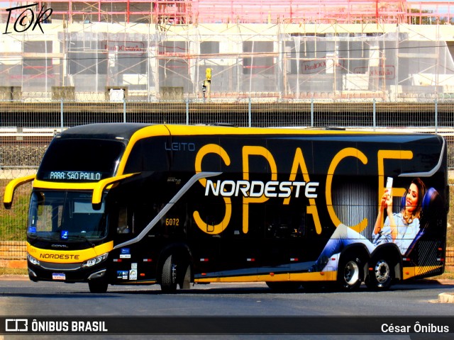 Expresso Nordeste 6072 na cidade de Brasília, Distrito Federal, Brasil, por César Ônibus. Número da foto: #13243304.