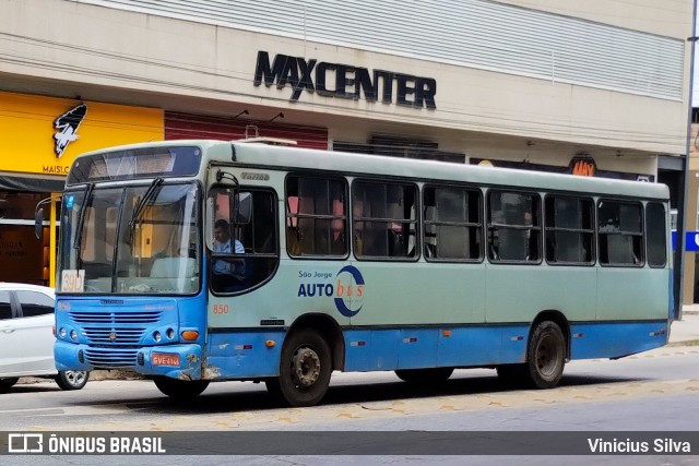 São Jorge Auto Bus 850 na cidade de Ponte Nova, Minas Gerais, Brasil, por Vinicius Silva. Número da foto: #13241444.