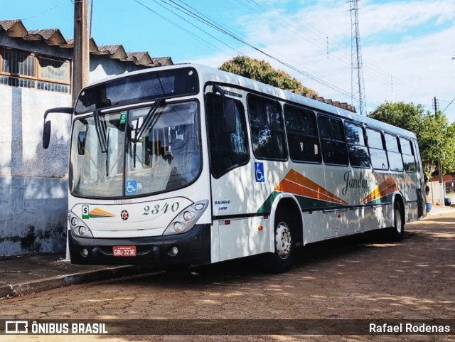 Jandaia Transportes e Turismo 2340 na cidade de Santo Expedito, São Paulo, Brasil, por Rafael Rodenas. Número da foto: #13241411.