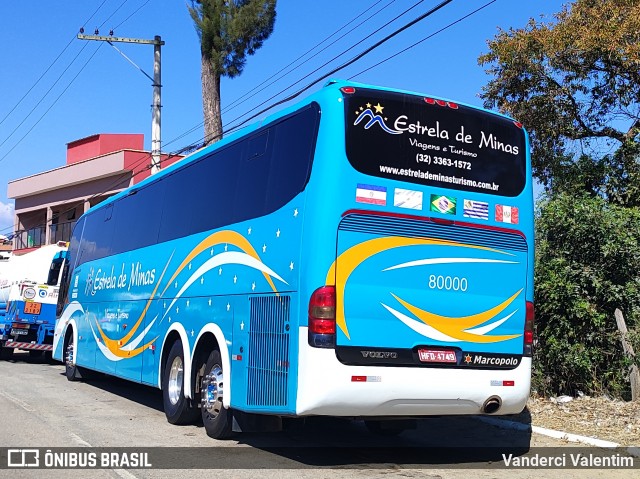 Estrela de Minas Viagens e Turismo 80000 na cidade de Pouso Alto, Minas Gerais, Brasil, por Vanderci Valentim. Número da foto: #13243730.