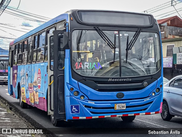 Buses Guadalupe 09 na cidade de Guadalupe, Goicoechea, San José, Costa Rica, por Sebastian Ávila. Número da foto: #13242489.