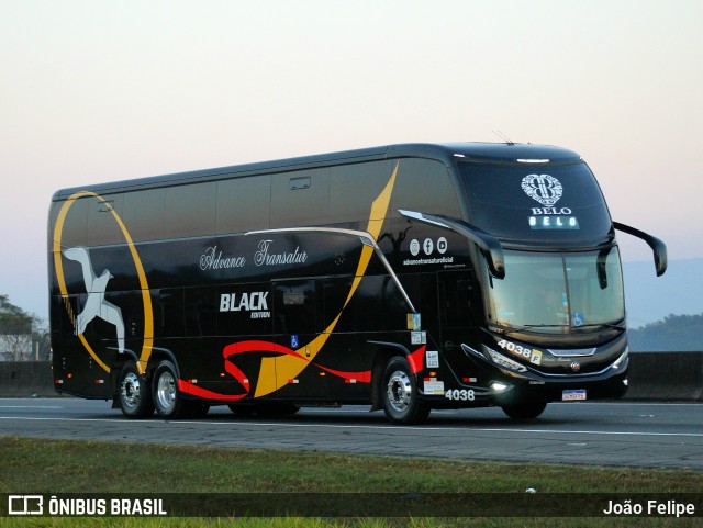Advance Transatur 4038 na cidade de Canas, São Paulo, Brasil, por João Felipe. Número da foto: #13241854.