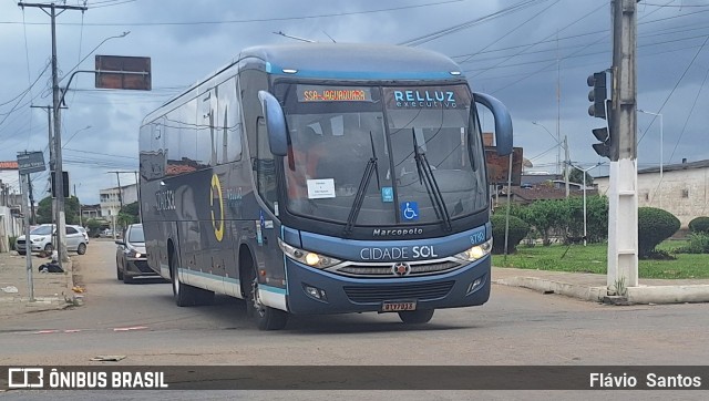 Viação Cidade Sol 8780 na cidade de Cruz das Almas, Bahia, Brasil, por Flávio  Santos. Número da foto: #13241139.