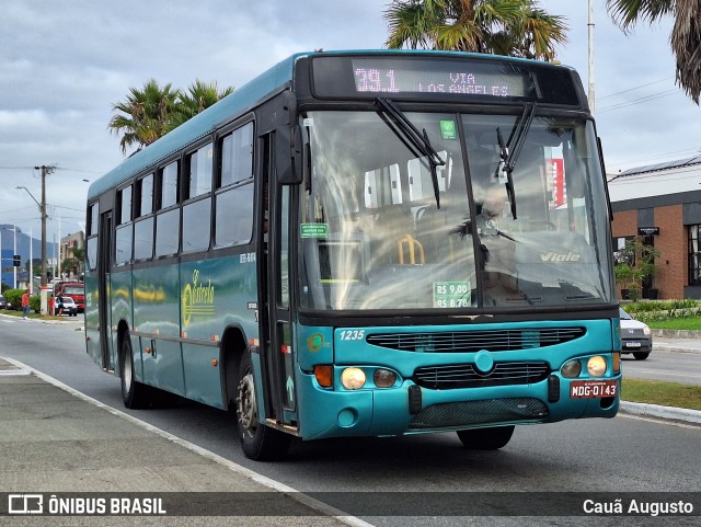 Transporte Coletivo Estrela 1235 na cidade de São José, Santa Catarina, Brasil, por Cauã Augusto. Número da foto: #13241199.