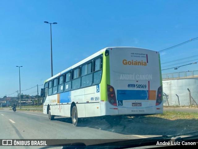 Rápido Araguaia 50569 na cidade de Aparecida de Goiânia, Goiás, Brasil, por André Luiz Canon. Número da foto: #13243357.