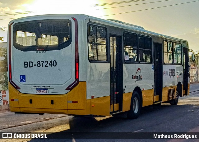 Belém Rio Transportes BD-87240 na cidade de Belém, Pará, Brasil, por Matheus Rodrigues. Número da foto: #13241948.