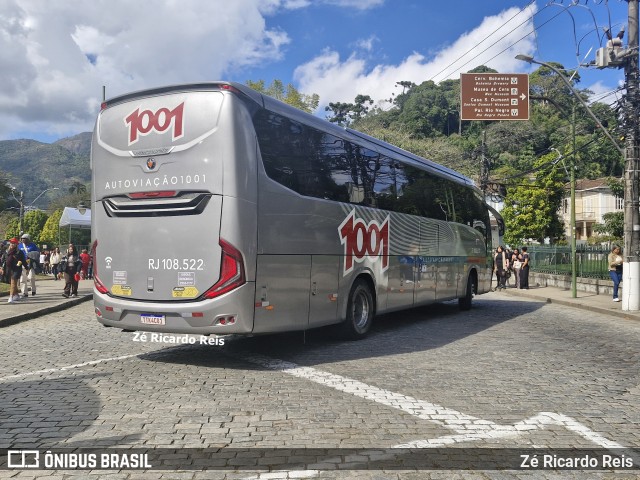 Auto Viação 1001 RJ 108.522 na cidade de Petrópolis, Rio de Janeiro, Brasil, por Zé Ricardo Reis. Número da foto: #13241982.