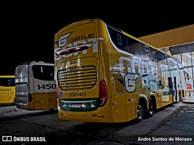 Empresa Gontijo de Transportes 25040 na cidade de Perdões, Minas Gerais, Brasil, por Andre Santos de Moraes. Número da foto: #13243070.