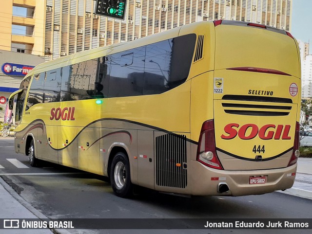 SOGIL - Sociedade de Ônibus Gigante Ltda. 444 na cidade de Itajaí, Santa Catarina, Brasil, por Jonatan Eduardo Jurk Ramos. Número da foto: #13242801.
