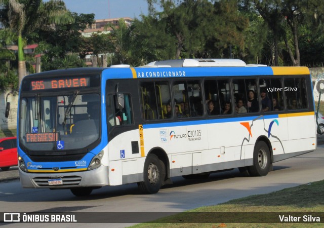 Transportes Futuro C30105 na cidade de Rio de Janeiro, Rio de Janeiro, Brasil, por Valter Silva. Número da foto: #13241906.