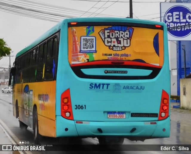 VRS - Viação Roberto Santana 3061 na cidade de Aracaju, Sergipe, Brasil, por Eder C.  Silva. Número da foto: #13241830.