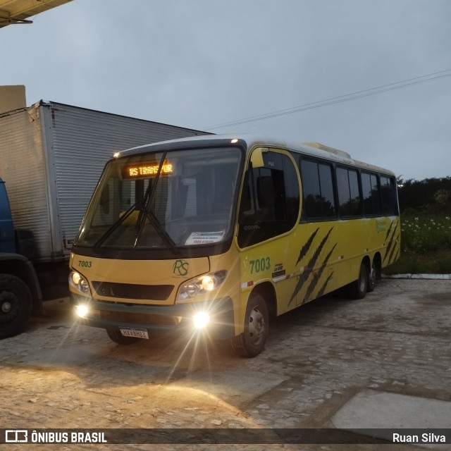 RS Transporte e Turismo 7003 na cidade de Caruaru, Pernambuco, Brasil, por Ruan Silva. Número da foto: #13243563.