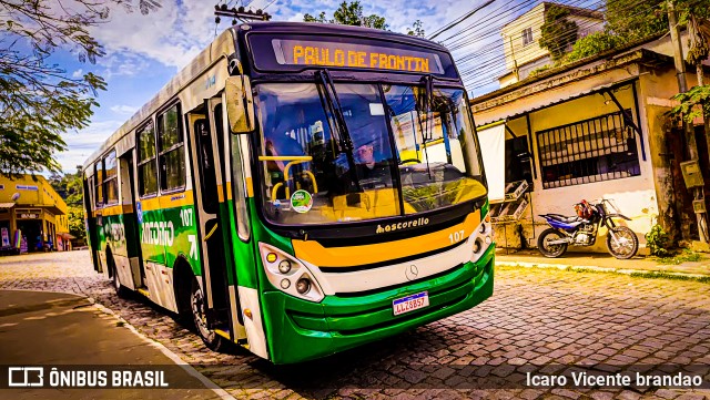 Empresa de Ônibus e Turismo Pedro Antônio 107 na cidade de Engenheiro Paulo de Frontin, Rio de Janeiro, Brasil, por Icaro Vicente brandao. Número da foto: #13241884.