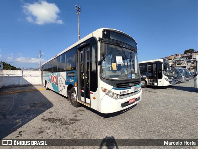 Auto Viação 1001 RJ 108.191 na cidade de Niterói, Rio de Janeiro, Brasil, por Marcelo Horta. Número da foto: #13242135.