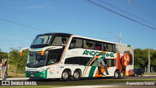 Empresa de Transportes Andorinha 7307 na cidade de Assis, São Paulo, Brasil, por Francisco Ivano. Número da foto: #13243680.