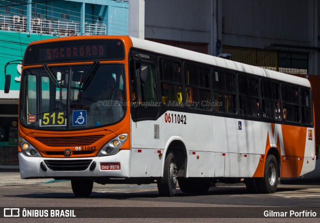 Expresso Coroado 0611042 na cidade de Manaus, Amazonas, Brasil, por Gilmar Porfírio. Número da foto: #13241086.
