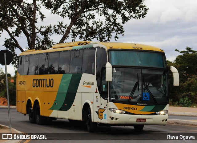 Empresa Gontijo de Transportes 14540 na cidade de Montes Claros, Minas Gerais, Brasil, por Rava Ogawa. Número da foto: #13242269.