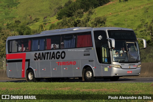 Santiago Transportes 96221 na cidade de Aparecida, São Paulo, Brasil, por Paulo Alexandre da Silva. Número da foto: #13242924.