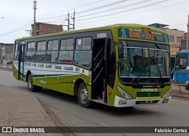 ETUPSA 287 na cidade de Villa María del Triunfo, Lima, Lima Metropolitana, Peru, por Fabricio Cortez. Número da foto: #13242347.